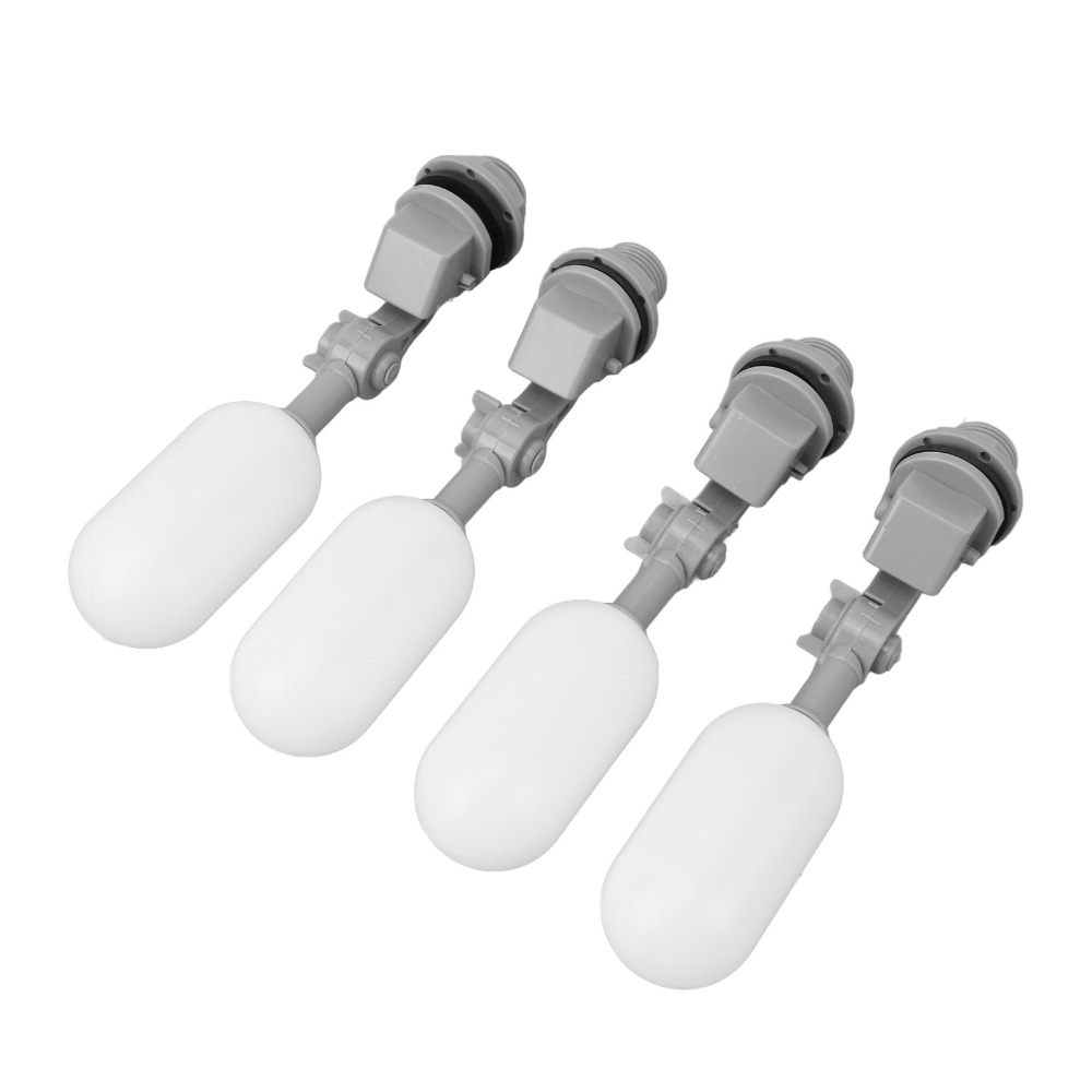 Float Ball Valve - Gri Mini Hidrolik Şamandıra Valfi Plastik