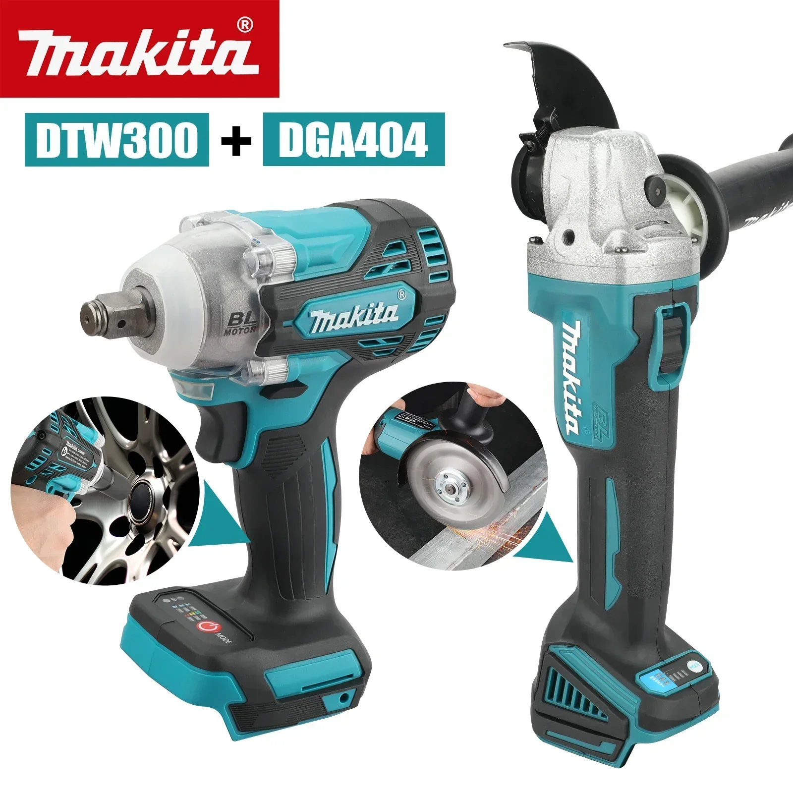 Makita Drill Dtw300 - Makita DTW300 veya DGA404 Kombinasyon Seti: