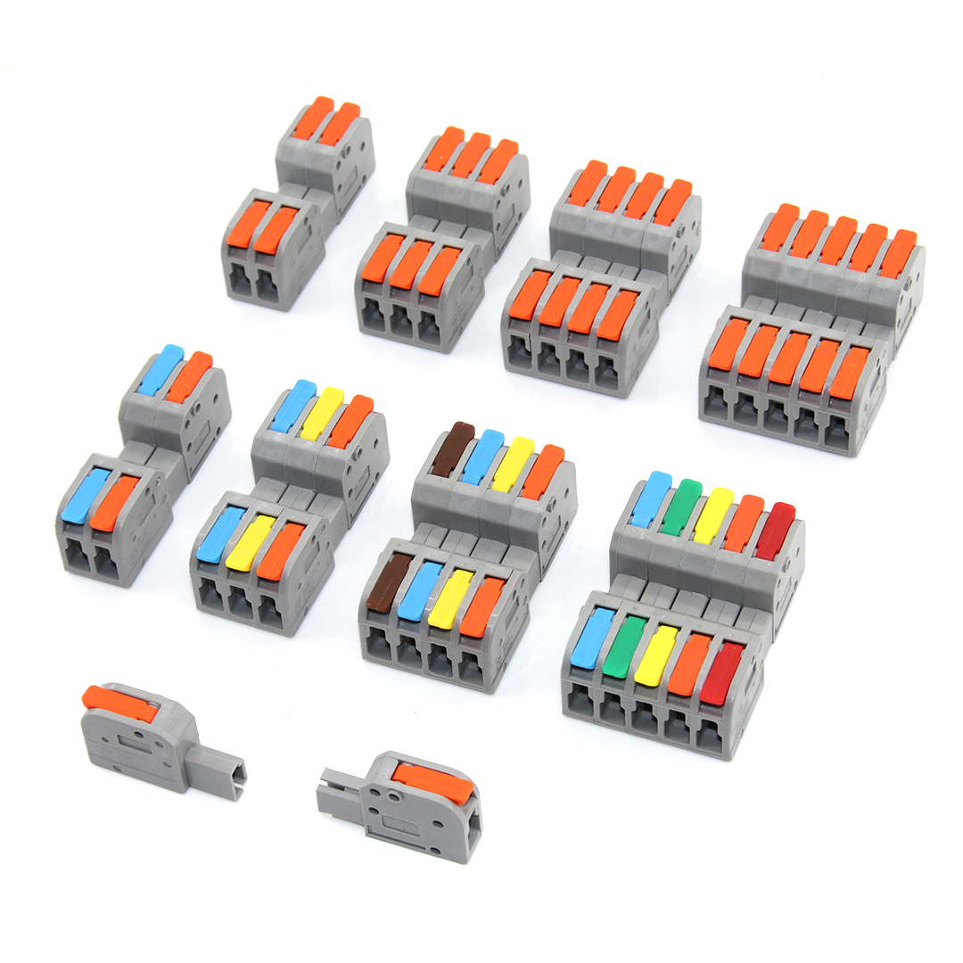 Push Fit Connector - 1/5/10pc hızlı kablo konnektörü çoklu çoklu