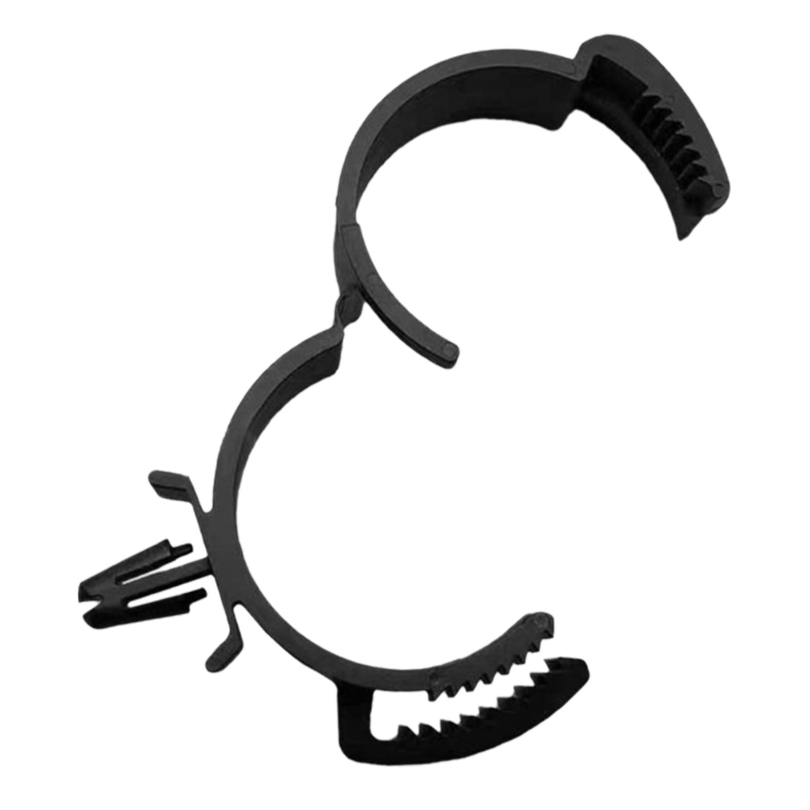 Plastic Pipe Clip - Araba Su Hortumu Montaj Klipsi Siyah